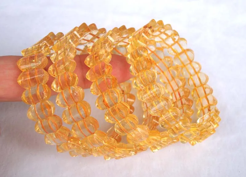 Natural Citrine Oval Beads Bracelet Women Jewelry Accessories Weddings Parties Birthday Gift
Natural Citrine Oval Beads Bracelet Women Jewelry Accessories Weddings Parties Birthday Gift