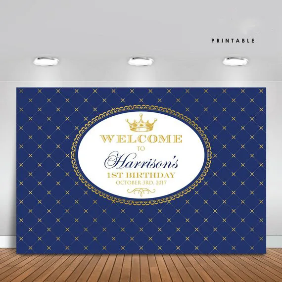 custom happy birthday party baby kids royal blue crown Photo Background Photography Backdrops Quality Vinyl
custom happy birthday party baby kids royal blue crown Photo Background Photography Backdrops Quality Vinyl