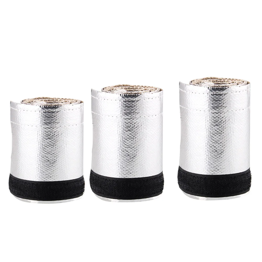 Universal High Temperature Resistant Aluminum Foil Exhaust Pipe Insulation Tape 8.5/10/12*91cm Fiberglass Wrap Pipe Cloth Silver
Universal High Temperature Resistant Aluminum Foil Exhaust Pipe Insulation Tape 8.5/10/12*91cm Fiberglass Wrap Pipe Cloth Silver