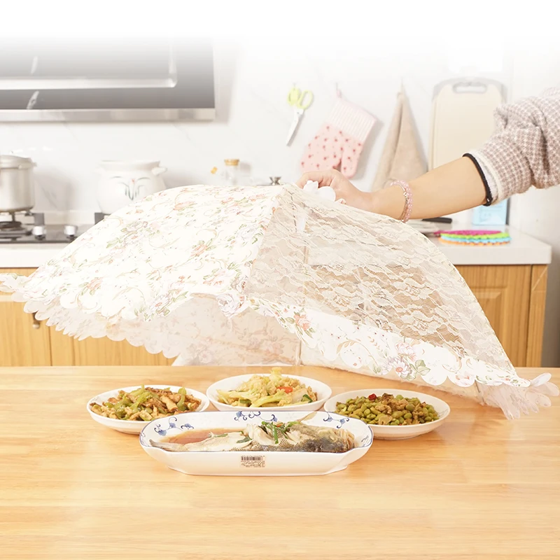 Migecon Fold-able Table Food Meal Cover Anti Fly Mosquito Umbrella Dust-proof Mesh Covers for Home Kitchen BBQ Picnic
Migecon Fold-able Table Food Meal Cover Anti Fly Mosquito Umbrella Dust-proof Mesh Covers for Home Kitchen BBQ Picnic
