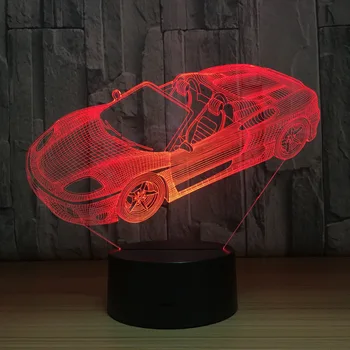Deluxe super sports car 7 Color Lamp 3d Visual Led Night Lights For Kids Touch Usb Table Lampara Lampe Baby Sleeping Nightlight
Deluxe super sports car 7 Color Lamp 3d Visual Led Night Lights For Kids Touch Usb Table Lampara Lampe Baby Sleeping Nightlight