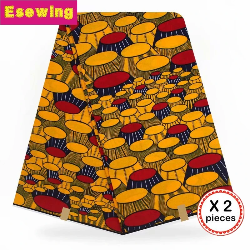 High quality popular Ankara wax fabric Gold african wax prints fabric real wax fabric for sewing 12yards 100% pure cotton fabric
High quality popular Ankara wax fabric Gold african wax prints fabric real wax fabric for sewing 12yards 100% pure cotton fabric