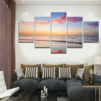 Sunset Over The Ocean Home Decoration Wall For Living Room Art 5 Piece Canvas Modular Decor Picture(Unframed) dropshipping
Sunset Over The Ocean Home Decoration Wall For Living Room Art 5 Piece Canvas Modular Decor Picture(Unframed) dropshipping