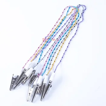 5pcs High Quality Dental Equipment Dental Bib Clips Flexible Chain Napkin Holder Baby Silicone Patient Crocodile Clip Teeth Whit
5pcs High Quality Dental Equipment Dental Bib Clips Flexible Chain Napkin Holder Baby Silicone Patient Crocodile Clip Teeth Whit