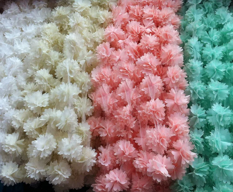 1 yard 30pcs 4cm 1.57" wide ivory/pink/aqua/red/beige chiffon appliques patches lace trim ribbon P73g9 free ship
1 yard 30pcs 4cm 1.57" wide ivory/pink/aqua/red/beige chiffon appliques patches lace trim ribbon P73g9 free ship