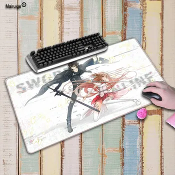 Mairuige 90x40cm Japan Anime Speed Large Lock Mouse pad Gamer gaming Mousepad keyboard mat for Boy Gift For Sword Art Online
Mairuige 90x40cm Japan Anime Speed Large Lock Mouse pad Gamer gaming Mousepad keyboard mat for Boy Gift For Sword Art Online