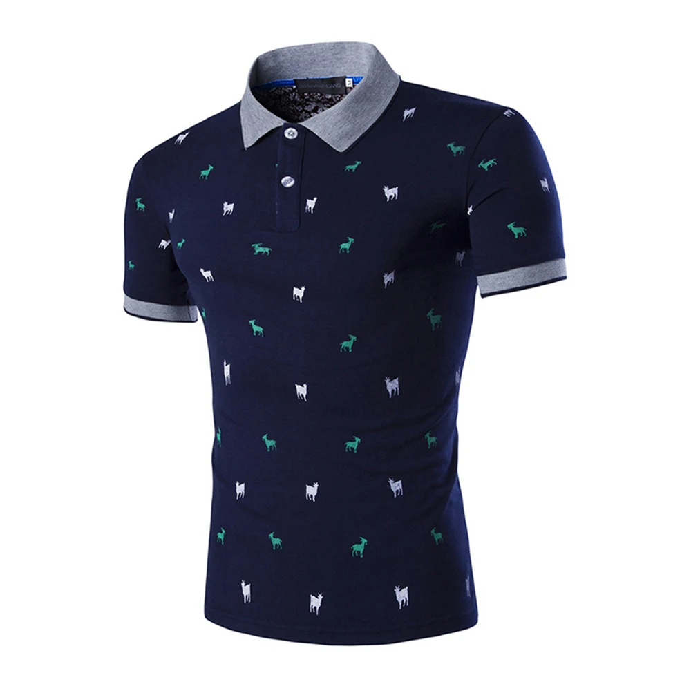 2018 Fashion Summer Polo Shirt Male Short Sleeved Cartoon Printed Casual Cotton Shirts Men Clothing M-5XL
2018 Fashion Summer Polo Shirt Male Short Sleeved Cartoon Printed Casual Cotton Shirts Men Clothing M-5XL