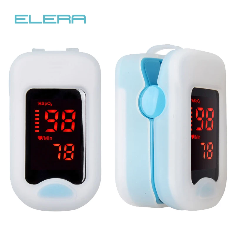 ELERA Finger Pulse Oximeter With Case Fingertip Oximetro de pulso de dedo LED Pulse Oximeters Saturator Pulsioximetro
ELERA Finger Pulse Oximeter With Case Fingertip Oximetro de pulso de dedo LED Pulse Oximeters Saturator Pulsioximetro
