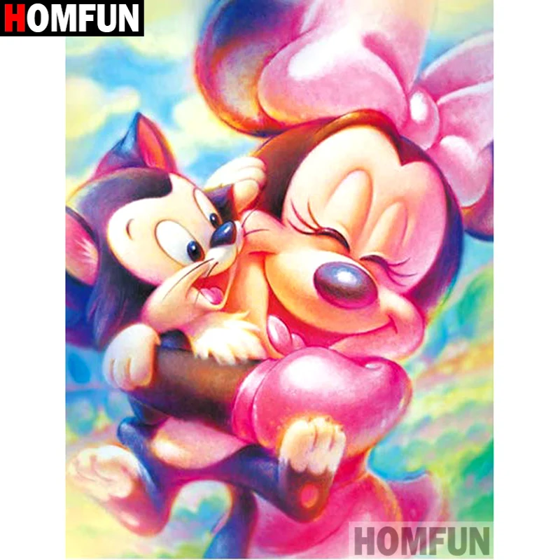 HOMFUN Full Square/Round Drill 5D DIY Diamond Painting "Cartoon mouse" Embroidery Cross Stitch 5D Home Decor A17030
HOMFUN Full Square/Round Drill 5D DIY Diamond Painting "Cartoon mouse" Embroidery Cross Stitch 5D Home Decor A17030