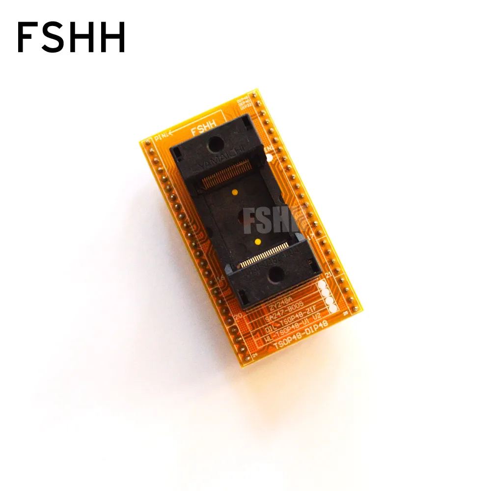 ZLG ZHIYUAN Programmer Adapter ZY248A adapter TSOP48-DIP48 Programmer Adapter Socket (IC191-0482-004)
ZLG ZHIYUAN Programmer Adapter ZY248A adapter TSOP48-DIP48 Programmer Adapter Socket (IC191-0482-004)
