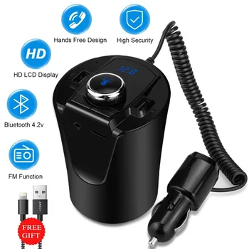 Hand-free Car-mounted MP3 Bluetooth Radio Auto Fast Car Charging for Car Bluetooth Adapter To Aux Adapter Dual-USB Car Charger
Hand-free Car-mounted MP3 Bluetooth Radio Auto Fast Car Charging for Car Bluetooth Adapter To Aux Adapter Dual-USB Car Charger