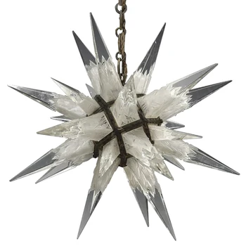 CHARLES J. WEINSTEIN STARBURST RARE CEILING LIGHT & KELLY WEARSTLER ROCK STAR CEILING LIGHT DESIGNED BY KELLY WEARSTLER IN 1930
CHARLES J. WEINSTEIN STARBURST RARE CEILING LIGHT & KELLY WEARSTLER ROCK STAR CEILING LIGHT DESIGNED BY KELLY WEARSTLER IN 1930