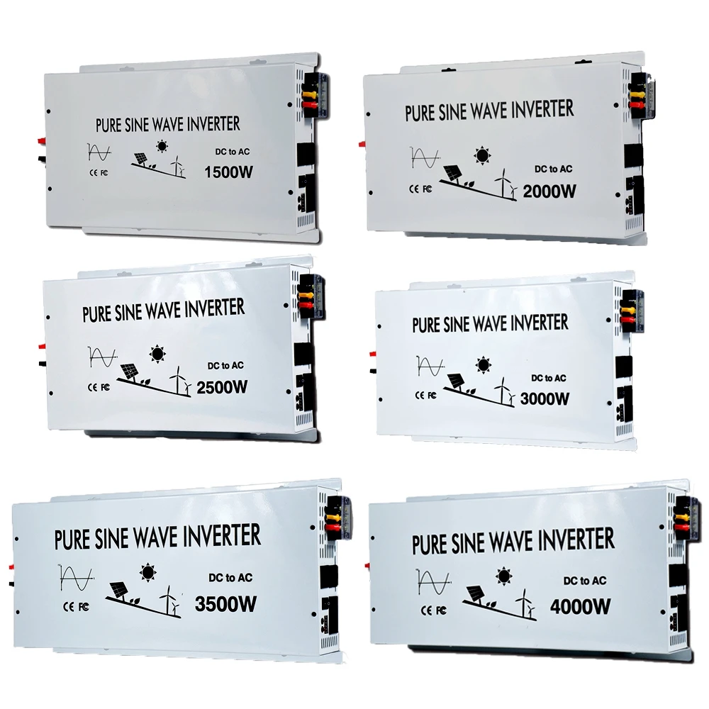 Pure sine wave inverter solar LED display solar inverter with charger 2000w 2500w 3000w 3500w 4000w 1500w
Pure sine wave inverter solar LED display solar inverter with charger 2000w 2500w 3000w 3500w 4000w 1500w
