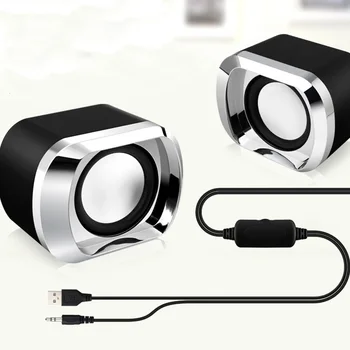 Wired Dual Stereo Laptop Speakers USB Powered with Bass Less Distortion New Arrival
Wired Dual Stereo Laptop Speakers USB Powered with Bass Less Distortion New Arrival