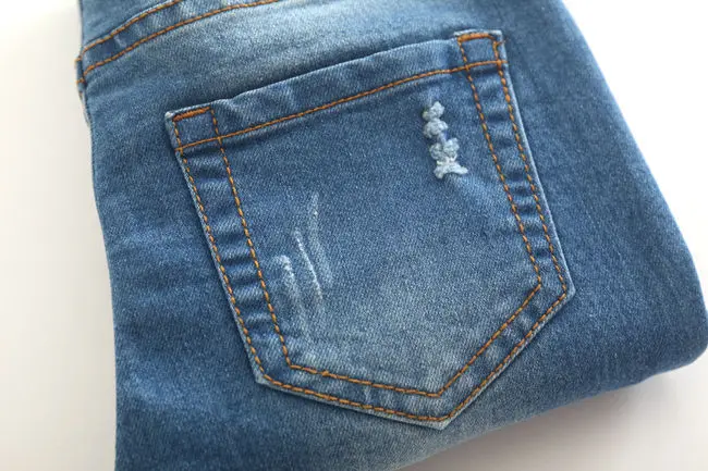 Новое поступление модные джинсы для маленьких девочек облегающие с ремнем