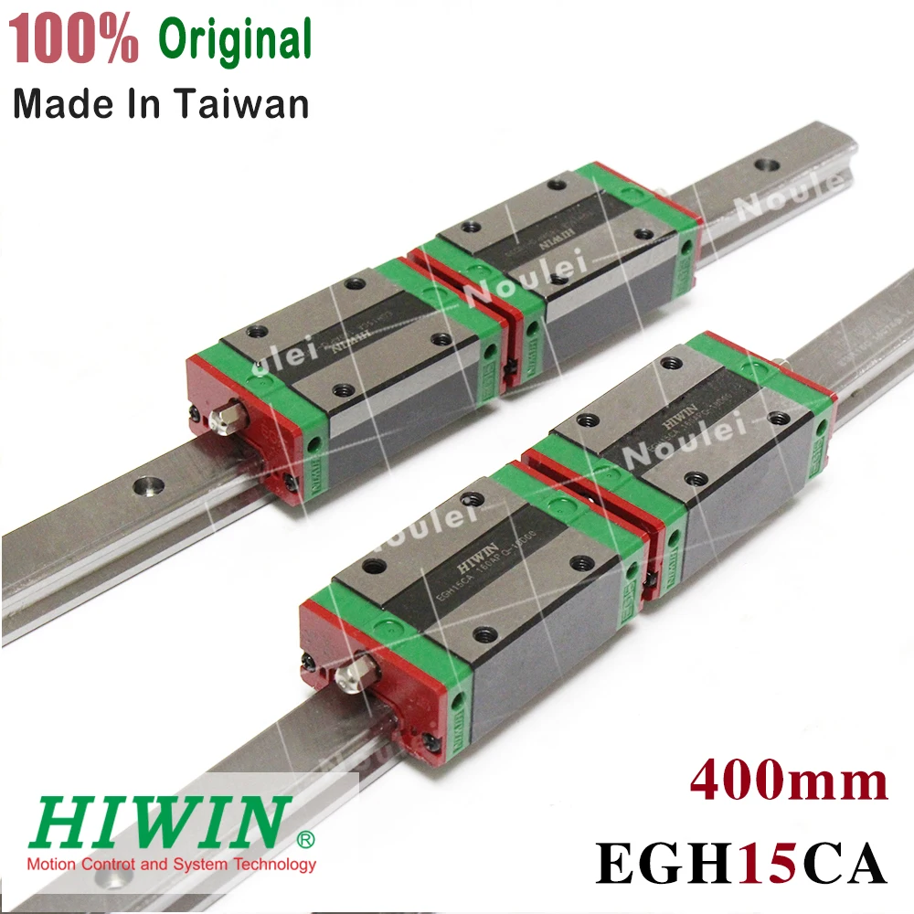 Linear rail,2pcs HIWIN EGR15 400mm linear guide rail+4pcs EGH15CA CNC Linear Guide Rail Block
Linear rail,2pcs HIWIN EGR15 400mm linear guide rail+4pcs EGH15CA CNC Linear Guide Rail Block