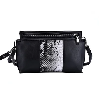 Serpentine Pattern Fashion Women Single Shoulder Bags Zipper Design Patchwork Crossbody Bags Black Ladies Women Bags
Serpentine Pattern Fashion Women Single Shoulder Bags Zipper Design Patchwork Crossbody Bags Black Ladies Women Bags