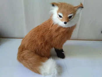 simulation brown fox plastic&furry furs squatting fox model about 14x16cm handicraft prop home decoration gift d2218
simulation brown fox plastic&furry furs squatting fox model about 14x16cm handicraft prop home decoration gift d2218