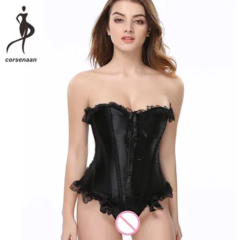 Hooks Closure Black Women's Body Shaper Slimming Waist Shapewear Lingerie Korset Burseque Lace Trim Corset Top Plus Size 838#
Hooks Closure Black Women's Body Shaper Slimming Waist Shapewear Lingerie Korset Burseque Lace Trim Corset Top Plus Size 838#
