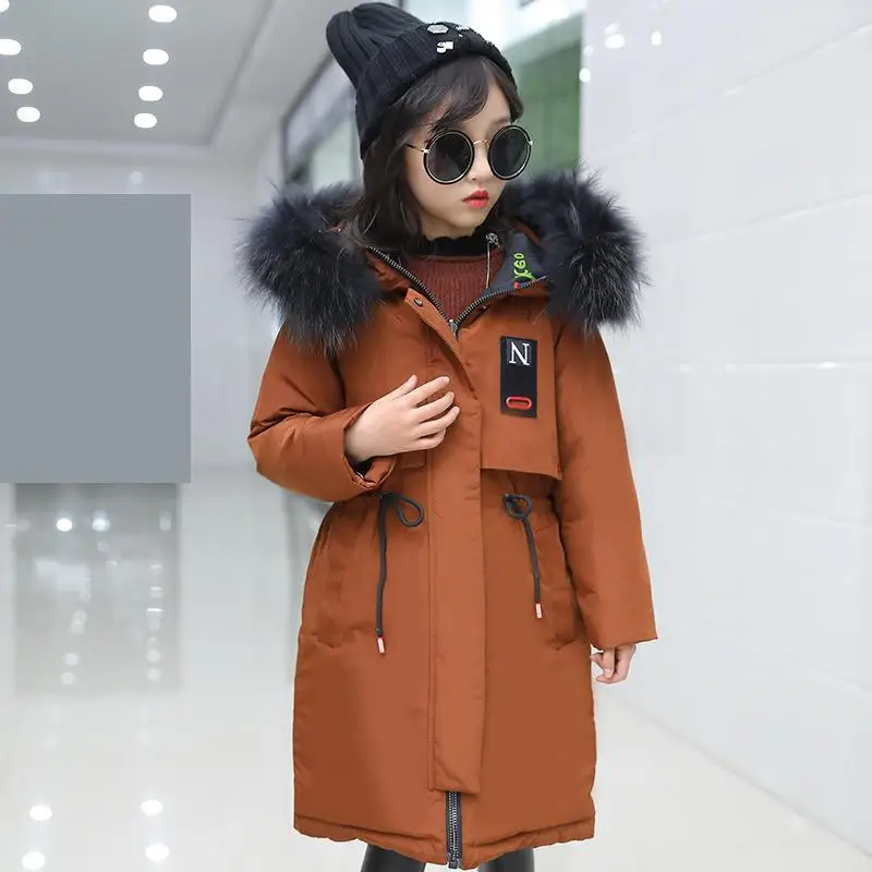 -35 Degree Winter Fur Collar Children's Down Jacket White Duck Down Jackets Girls Long Down Coats High Quality Kids Down Outwear
-35 Degree Winter Fur Collar Children's Down Jacket White Duck Down Jackets Girls Long Down Coats High Quality Kids Down Outwear