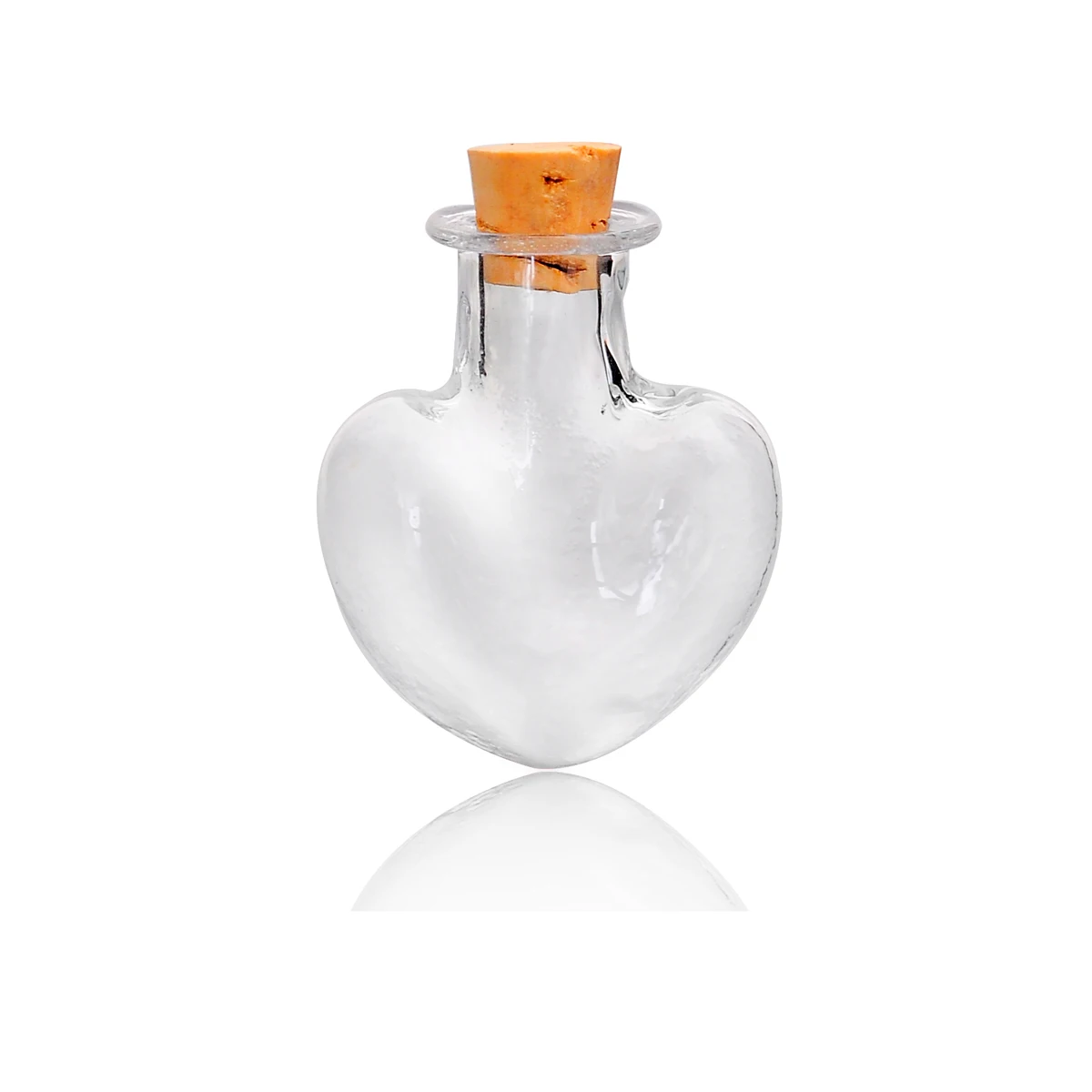 8SEASONS Glass Bottles Jewelry Containers Vial Cork Stoppers Heart Transparent 30mm x 22mm,5 Pcs
8SEASONS Glass Bottles Jewelry Containers Vial Cork Stoppers Heart Transparent 30mm x 22mm,5 Pcs