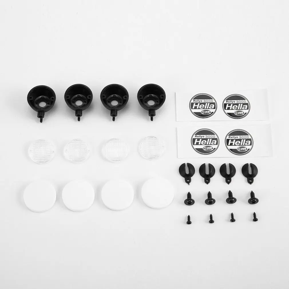 AUSTAR 4pcs AX-007B Shell LED Round Light Lamp Screen for 1/10 RC Climbing Cars Model Vehicle HSP TAMIYA CC01 4WD Axial SCX10
AUSTAR 4pcs AX-007B Shell LED Round Light Lamp Screen for 1/10 RC Climbing Cars Model Vehicle HSP TAMIYA CC01 4WD Axial SCX10