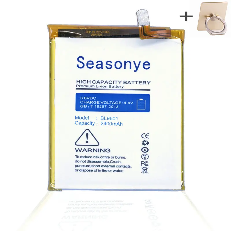 Seasonye 2400mAh / 9.12Wh BL9601 / BL 9601 Phone Replacement Battery For Fly FS518 Cirrus 13
Seasonye 2400mAh / 9.12Wh BL9601 / BL 9601 Phone Replacement Battery For Fly FS518 Cirrus 13