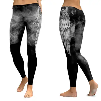 New Fashion High Elasticity Wing Printed Slim Fit Women's Leggings Ninth Pants Trousers
New Fashion High Elasticity Wing Printed Slim Fit Women's Leggings Ninth Pants Trousers