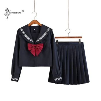 Lady JK Uniform Japanese Kansai Sailor Suit School Uniform Cosplay Student Jk Academy Students Version Sailor Pleated Skirt Suit
Lady JK Uniform Japanese Kansai Sailor Suit School Uniform Cosplay Student Jk Academy Students Version Sailor Pleated Skirt Suit