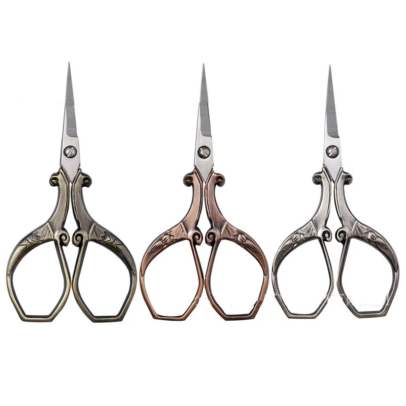 1pcs European Style Sewing Scissors Stainless Steel Tailor Scissors Household Embroidery Scissors For Needlework Sewing Tools
1pcs European Style Sewing Scissors Stainless Steel Tailor Scissors Household Embroidery Scissors For Needlework Sewing Tools