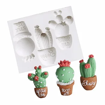 Cactus Succulents Chocolate Mold Fondant Cake Silicone Mould Clay Moulds Silicone Mold Bakin Baking Resin Silicone Rubber PRZY
Cactus Succulents Chocolate Mold Fondant Cake Silicone Mould Clay Moulds Silicone Mold Bakin Baking Resin Silicone Rubber PRZY