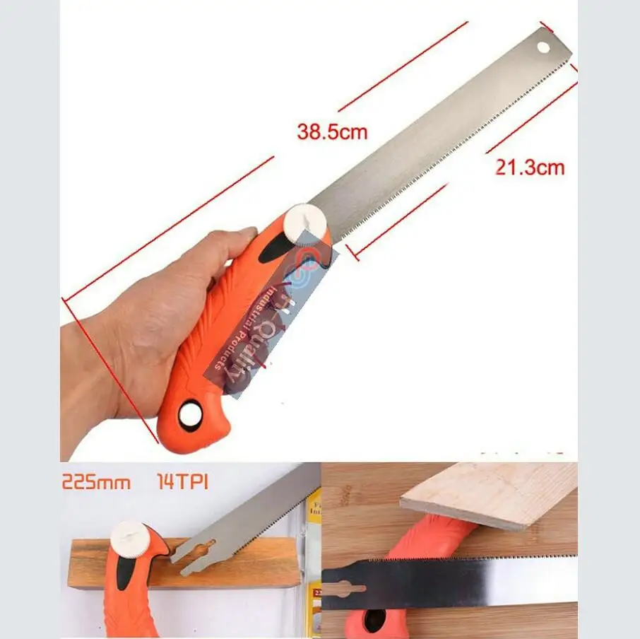 Three Time High Speed Woodworking Carpenter Tool Hand Saw Garden Pruning Saw With Three Side Precision Ground Teeth
Three Time High Speed Woodworking Carpenter Tool Hand Saw Garden Pruning Saw With Three Side Precision Ground Teeth