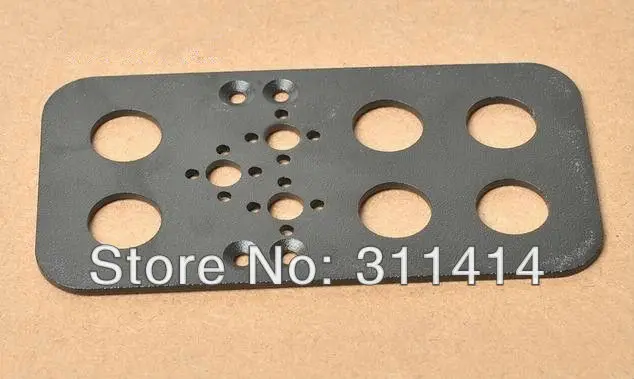 10pcs/lot Robot Big Feet Steering Gear Mount Robot Servo Mount Smart Car Accessories Black Wholesale Promotion + Free Shipping
10pcs/lot Robot Big Feet Steering Gear Mount Robot Servo Mount Smart Car Accessories Black Wholesale Promotion + Free Shipping