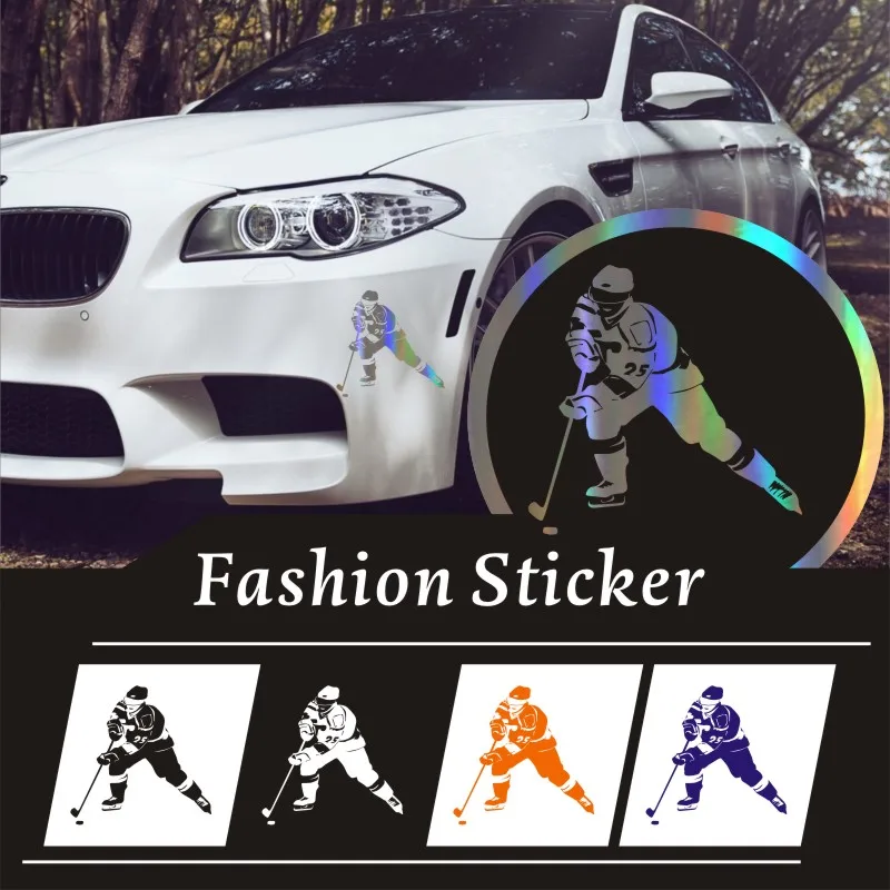 18*18.3CM Fashion Hockey Car Sticker Vinyl Decals car styling car decoration Custom Sticker 3D Reflective Waterproof Sticker
18*18.3CM Fashion Hockey Car Sticker Vinyl Decals car styling car decoration Custom Sticker 3D Reflective Waterproof Sticker
