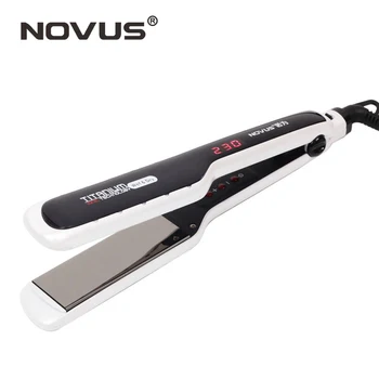 NOVUS Pro Wide Hair Straightener Iron Nano Titanium Plates 1.5 Inch LED Display Flat Irons Chapinha with Comb Hair Salon Tool
NOVUS Pro Wide Hair Straightener Iron Nano Titanium Plates 1.5 Inch LED Display Flat Irons Chapinha with Comb Hair Salon Tool