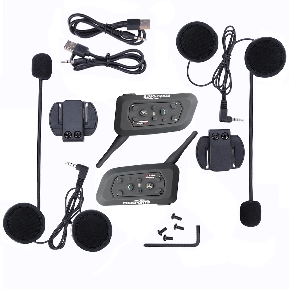 20PCS Bluetooth Wireless Helmet Headset Intercom for Motorcycle BT3.0 Motorbike Interphone for 6 Riders DHL FREE!
20PCS Bluetooth Wireless Helmet Headset Intercom for Motorcycle BT3.0 Motorbike Interphone for 6 Riders DHL FREE!