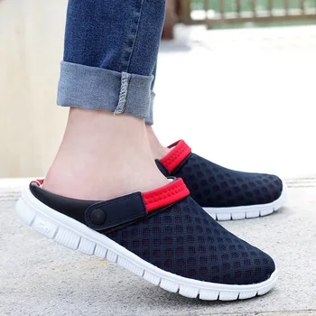 Summer Men Shoes Sandals 2019 New Breathable Men Slippers Mesh Lighted Casual Shoes Men Sandals Outdoor Slip On Beach Flip Flops
Summer Men Shoes Sandals 2019 New Breathable Men Slippers Mesh Lighted Casual Shoes Men Sandals Outdoor Slip On Beach Flip Flops