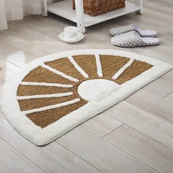 Cotton Chenille Floor Mats Absorption Bathroom Kitchen Carpets Entrance Door Mat Semi-circle Hallway Rugs Cartoon Bedroom Carpet
Cotton Chenille Floor Mats Absorption Bathroom Kitchen Carpets Entrance Door Mat Semi-circle Hallway Rugs Cartoon Bedroom Carpet