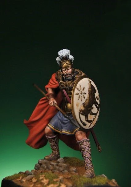 Unpainted Kit 1/24 75mm soldier Hostus Sardo-Punic Aristocratic 75mm figure Historical Uncolor Resin kit miniature model
Unpainted Kit 1/24 75mm soldier Hostus Sardo-Punic Aristocratic 75mm figure Historical Uncolor Resin kit miniature model