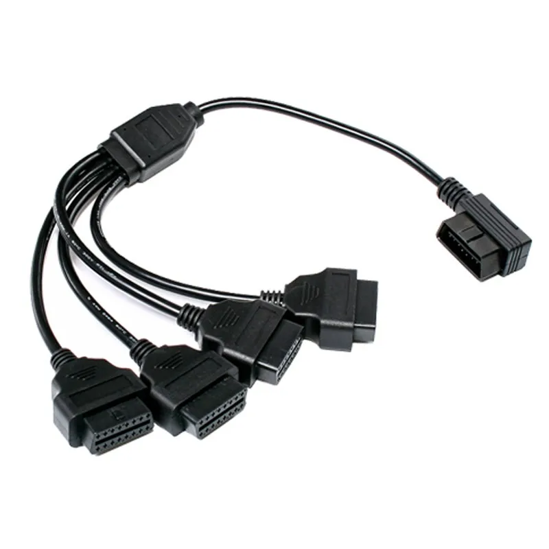 OBD 2 Right Angle 1 To 4 16 Pin Extension Any Car Cable For Diagnostic Adapter Tool
OBD 2 Right Angle 1 To 4 16 Pin Extension Any Car Cable For Diagnostic Adapter Tool