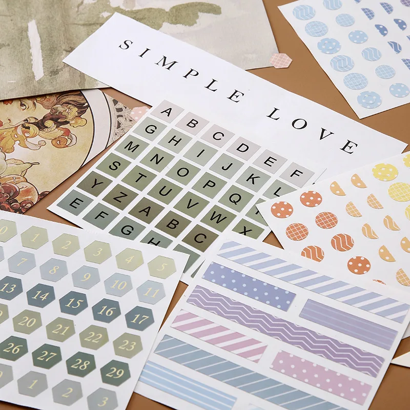 3pcs Colorful simple number/week/month/geometric labels Index kawaii mark Decorative Sticker DIY Scrapbooking photo Label Album
3pcs Colorful simple number/week/month/geometric labels Index kawaii mark Decorative Sticker DIY Scrapbooking photo Label Album