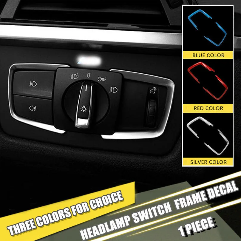 Car Interior Accessories Headlamp Switch Frame Refit Trim Sticker Decoration Decal For BMW 1234 Series 316i GT 320li Car Styling
Car Interior Accessories Headlamp Switch Frame Refit Trim Sticker Decoration Decal For BMW 1234 Series 316i GT 320li Car Styling