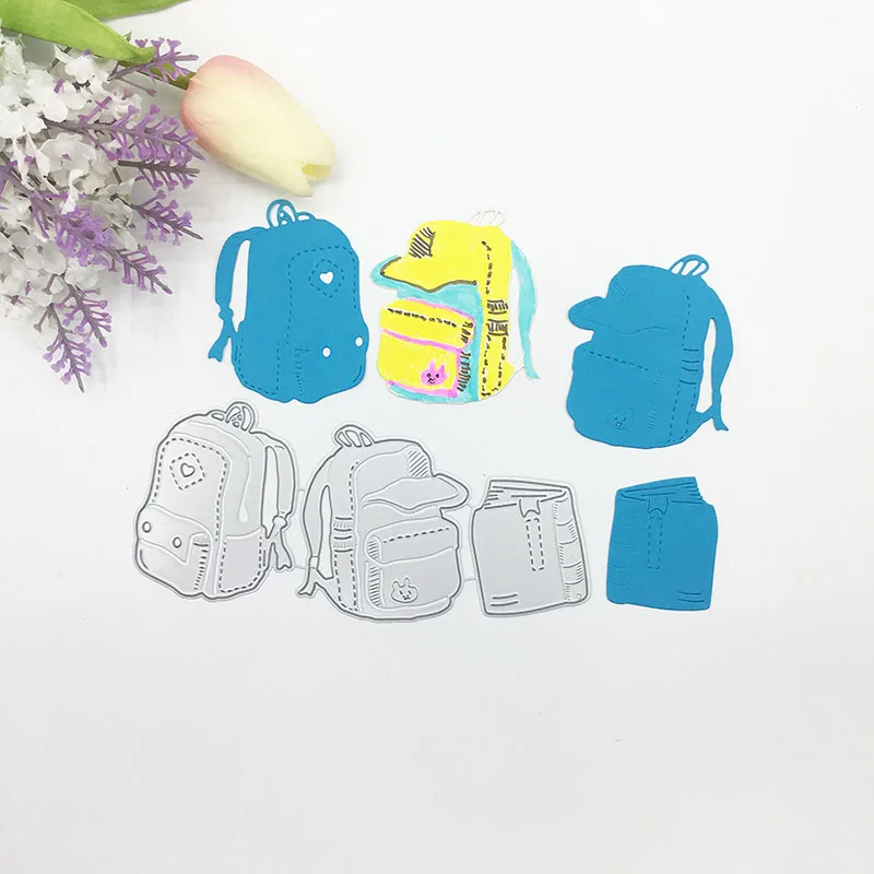 Julyarts 3Pcs Schoolbag Metal Cutting Die Fustelle for Scrapbooking Card Making Album Embossing DIY Metal Crafts Gift Die Cut
Julyarts 3Pcs Schoolbag Metal Cutting Die Fustelle for Scrapbooking Card Making Album Embossing DIY Metal Crafts Gift Die Cut
