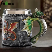 350ML 3D Water Coffee Tea Bottle Cup Milk Beer Mug Dragon Celtic Work Mugs Double Wall Stainless Steel Resin Drinking Gift Cup
350ML 3D Water Coffee Tea Bottle Cup Milk Beer Mug Dragon Celtic Work Mugs Double Wall Stainless Steel Resin Drinking Gift Cup