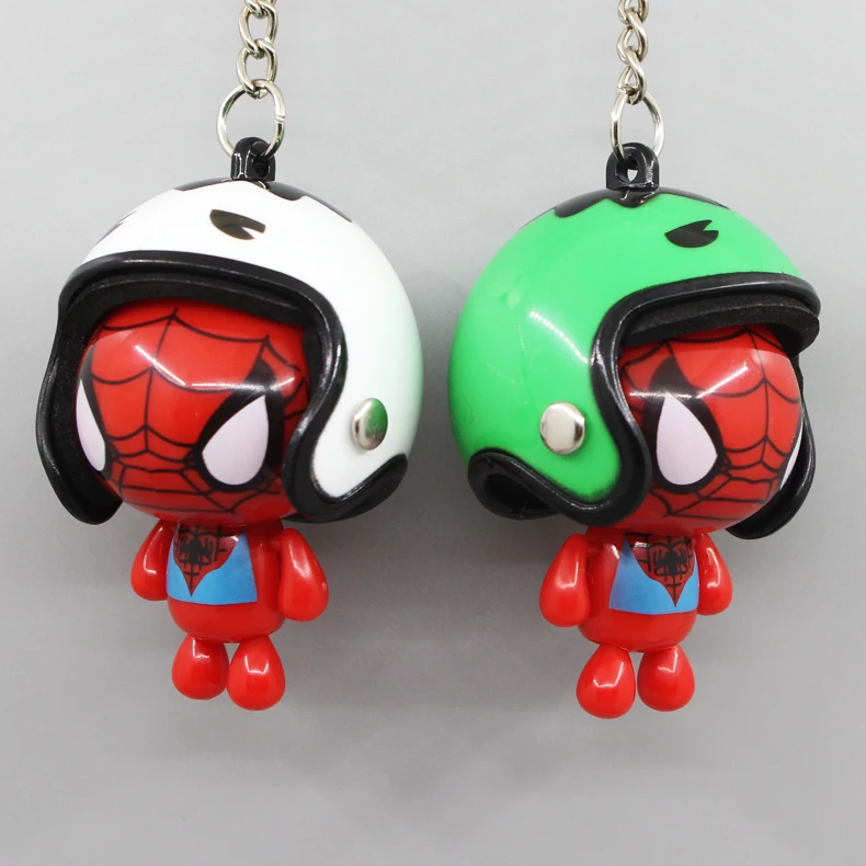 New arrive Spider-man motorcycle helmet keychain 5 articulars can move,car keychain,Children gift,phone bag pendant,Cute keyring
New arrive Spider-man motorcycle helmet keychain 5 articulars can move,car keychain,Children gift,phone bag pendant,Cute keyring