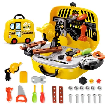 28Pcs/Set Simulation Tool Toys Set Children Repair Tools Suite Educational Toy Gift Kids Boys Cosplay Tool Box Toys Dropshipping 
28Pcs/Set Simulation Tool Toys Set Children Repair Tools Suite Educational Toy Gift Kids Boys Cosplay Tool Box Toys Dropshipping