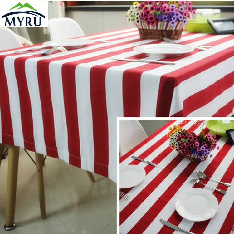 American Pastoral red and white striped table cloth thickened canvas table cloth Mediterranean blue and white striped
American Pastoral red and white striped table cloth thickened canvas table cloth Mediterranean blue and white striped