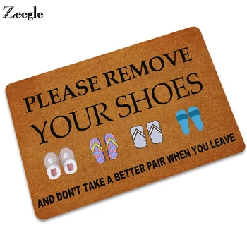 Zeegle Welcome Mat Rubber Doormats Bathroom Kitchen Carpet Home Floor Mats Living Room Anti-Slip Rug Washable Bedroom Mats
Zeegle Welcome Mat Rubber Doormats Bathroom Kitchen Carpet Home Floor Mats Living Room Anti-Slip Rug Washable Bedroom Mats