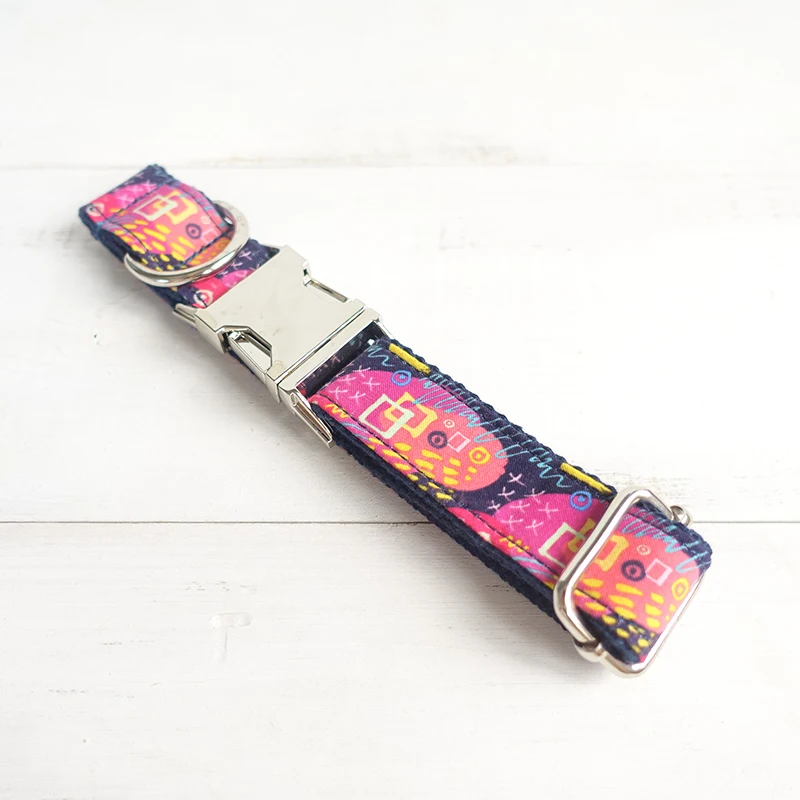 dog collar pink (19)
