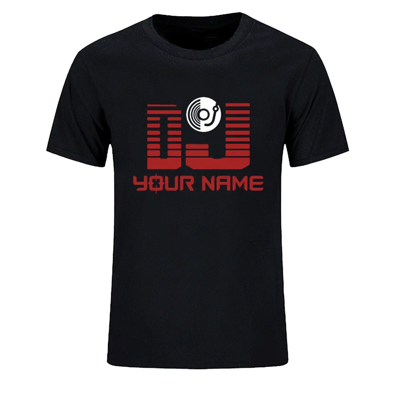 DJ Your Name Fashion Men's Custom printing T Shirt Camiseta Hombre Hip Hop men's Cotton Casual Short Sleeve T-shirt Plus Size
DJ Your Name Fashion Men's Custom printing T Shirt Camiseta Hombre Hip Hop men's Cotton Casual Short Sleeve T-shirt Plus Size